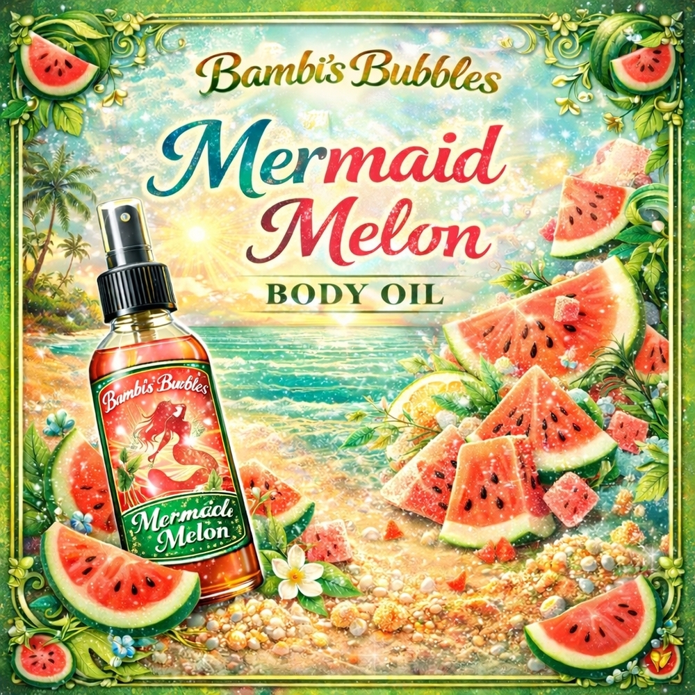 New! Bambis Bubbles Body Oil 2oz Assorted Scents - Picture 9 of 12